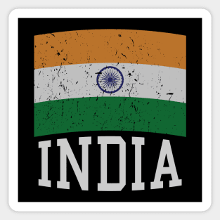 India Flag in Tricolor with Ashoka Chakra Desi Indian Sticker